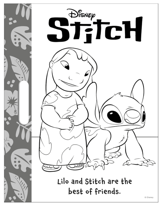 Lilo & Stitch Giant Colour Me Pad - 2