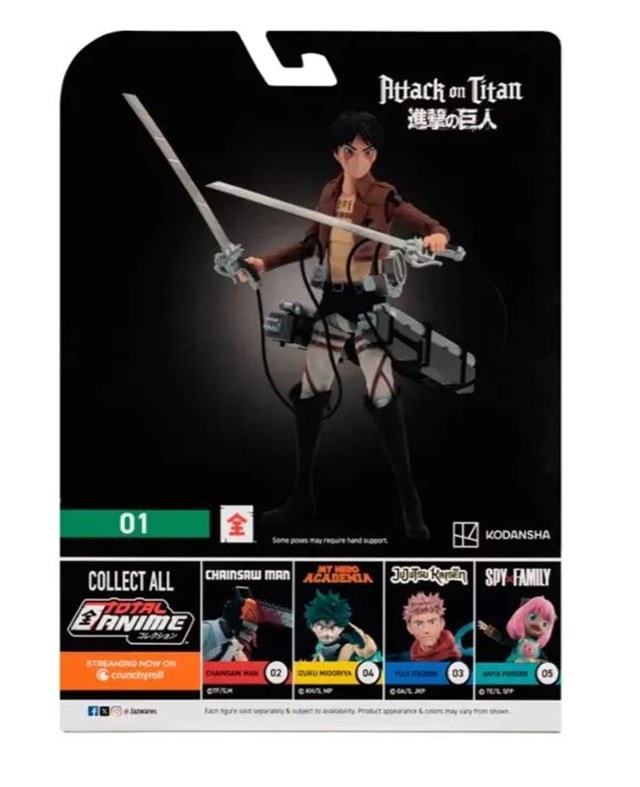 Eren Jaeger Attack On Titan Figurine - 3