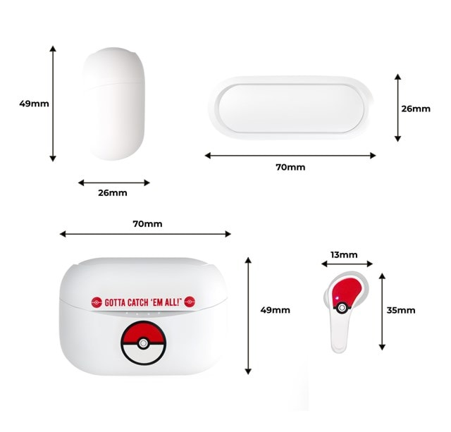 OTL Pokemon Pokeball True Wireless Bluetooth Earphones - 6