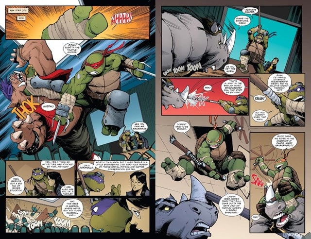 Teenage Mutant Ninja Turtles X Godzilla IDW Graphic Novel - 5