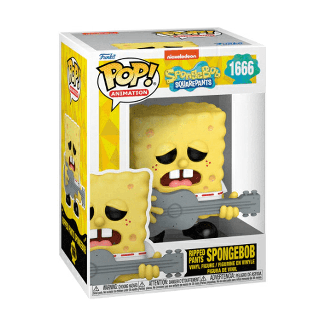 Ripped Pants Spongebob 1666 Spongebob Squarepants 25th Anniversary Funko Pop Vinyl - 2