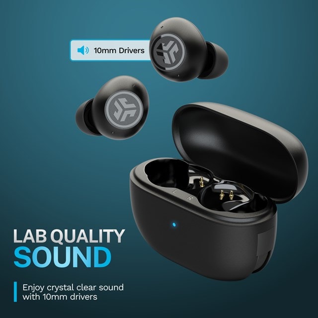 JLab Go Pop ANC Black Active Noise Cancelling True Wireless Bluetooth Earphones - 4