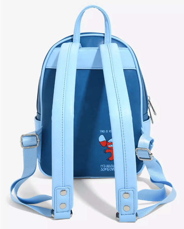 Stitch Badness Level Lilo & Stitch Mini Loungefly Backpack - 3