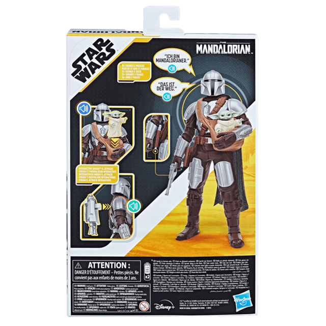 Mandalorian & Grogu Star Wars Galactic Interactive Electronic Figures - 4