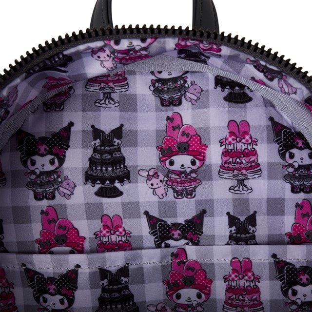 My Melody And Kuromi Sanrio Loungefly Mini Backpack - 5