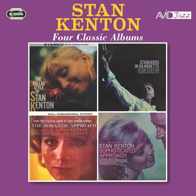 Stan Kenton Four Classic Albums CD NEUF 