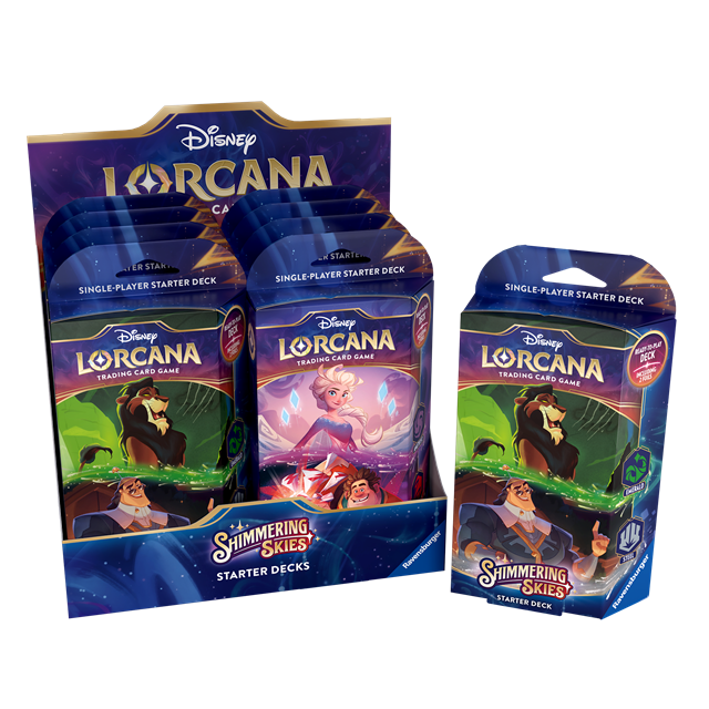 Disney Lorcana Trading Card Game Shimmering Skies Starter Deck Assortment Trading Cards - 2