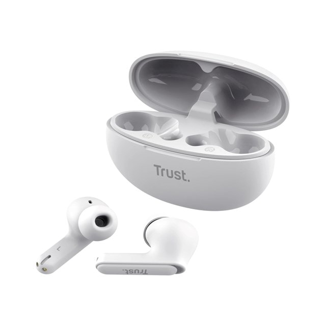 Trust Yavi White Noise Cancelling True Wireless In-Ear Bluetooth Earphones - 12