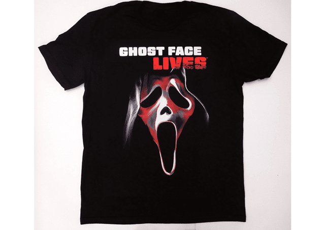 Ghost Face Lives Tee | T-Shirt | Free shipping over £20 | HMV Store