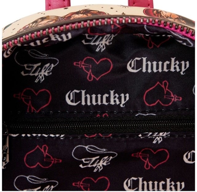 Bride Of Chucky Valentines Loungefly Mini Backpack hmv Exclusive - 3