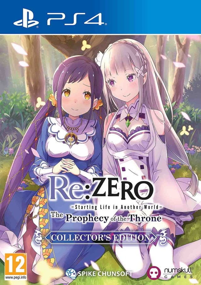 Re:Zero - The Prophecy Of The Throne Collector'S Edition (Ps4) |  Playstation 4 Game | Free Shipping Over £20 | Hmv Store