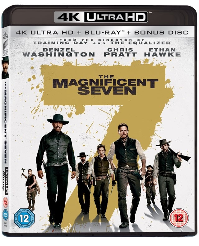 The Magnificent Seven, 4K Ultra HD Blu-ray, Free shipping over £20