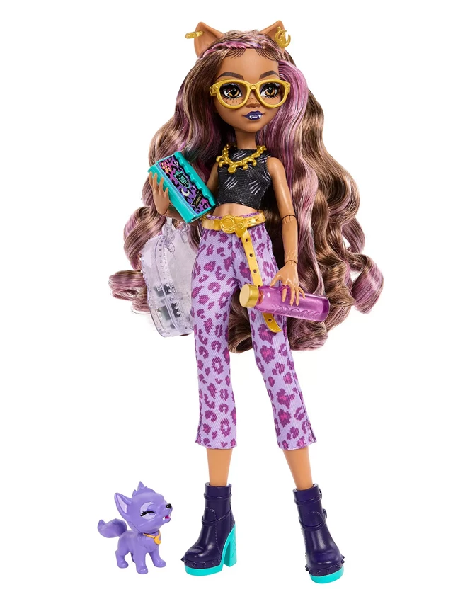 Clawdeen Wolf Monster High Mattel Doll - 4