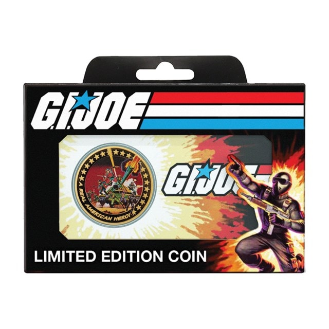 GI Joe A Real American Hero 60th Anniversary 24K Gold Plated Coin - 3