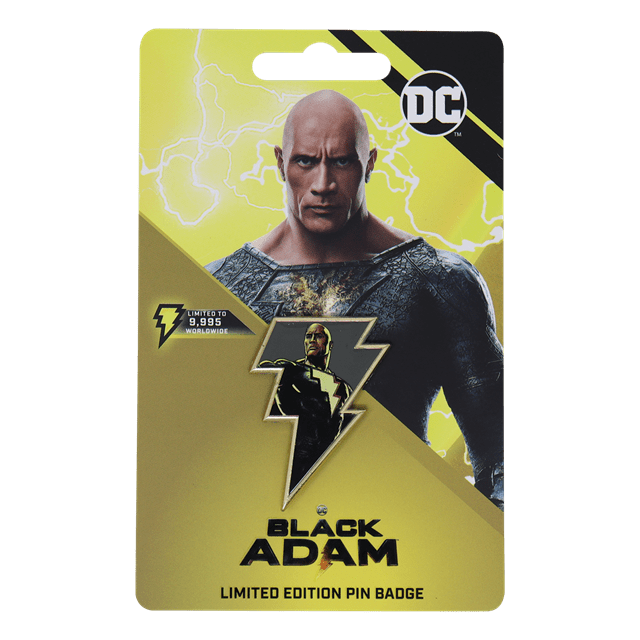 Black Adam Limited Edition Pin Badge - 4