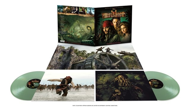 Hans Zimmer: Pirates of the Caribbean: Dead Man's Chest - Translucent Green 2LP - 2