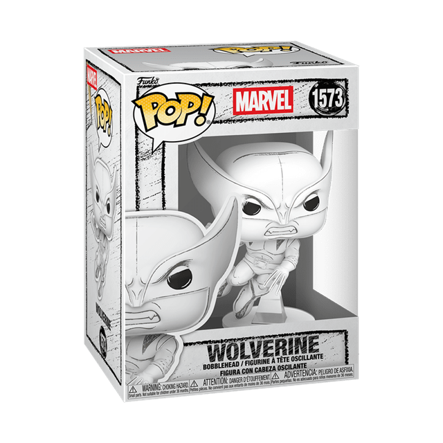 Wolverine 1573 Marvel Sketched Funko Pop Vinyl - 2