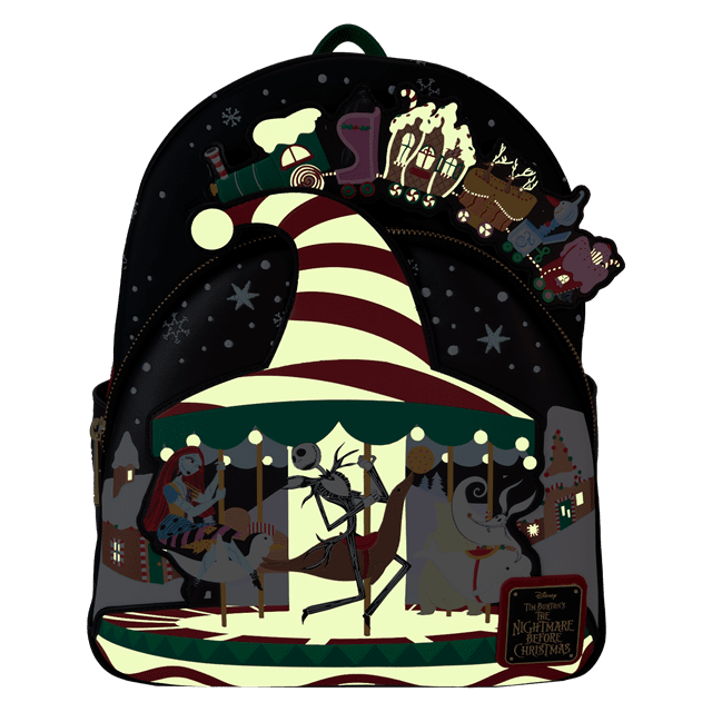 Journey To Christmas Town Nightmare Before Christmas Loungefly Mini Backpack - 2