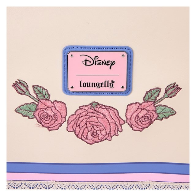 Minnie Floral And Lace Ears Loungefly Crossbody Bag - 6