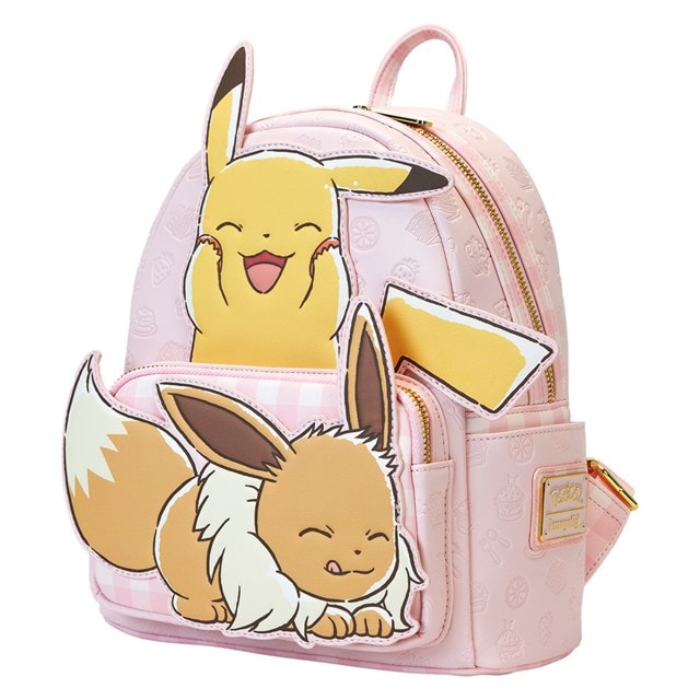 Pikachu & Eevee Pokemon Loungefly Mini Backpack - 2