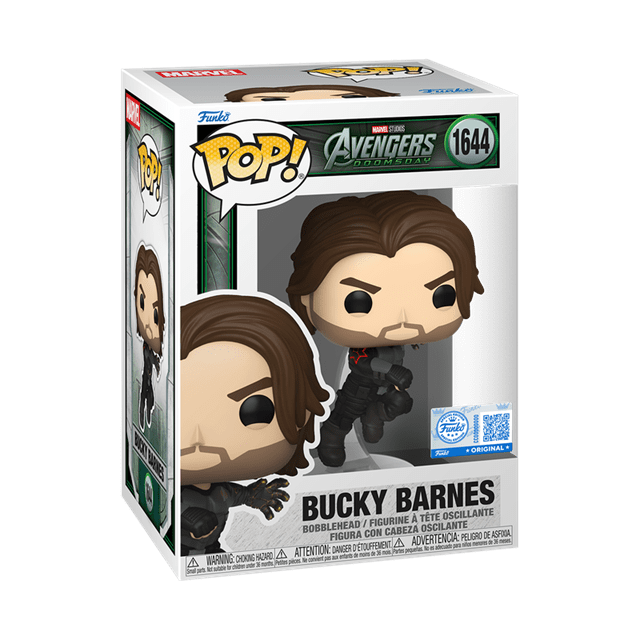 Bucky Barnes 1644 Avengers Doomsday hmv Exclusive Funko Pop Vinyl - 2