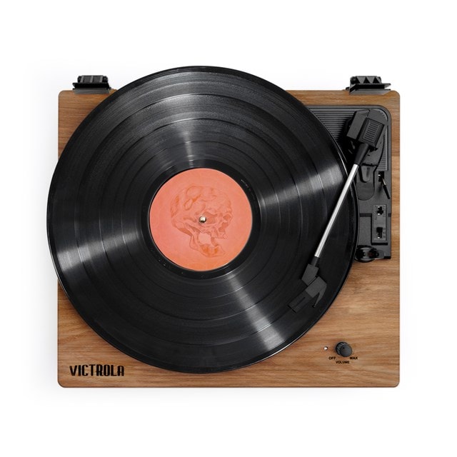 Victrola Montauk Oak Bluetooth Turntable & Speakers - 4