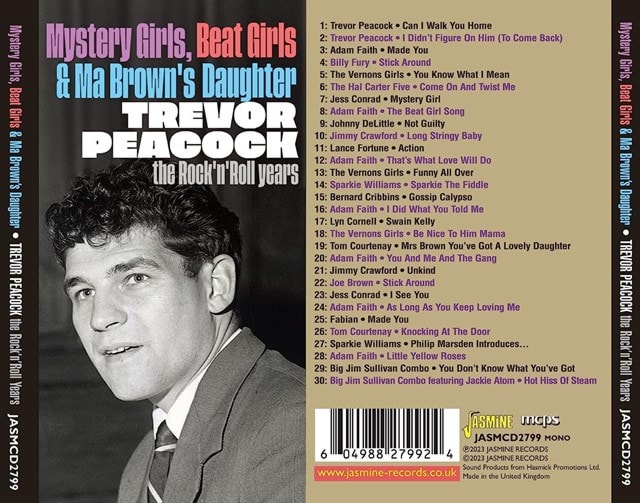 Mystery Girls, Beat Girls & Ma Brown's Daughter: Trevor Peacock: The Rock 'N' Roll Years - 1