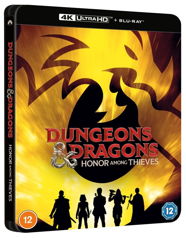 Dungeons & Dragons: Honour Among Thieves Limited Edition 4K Ultra HD Steelbook - 2