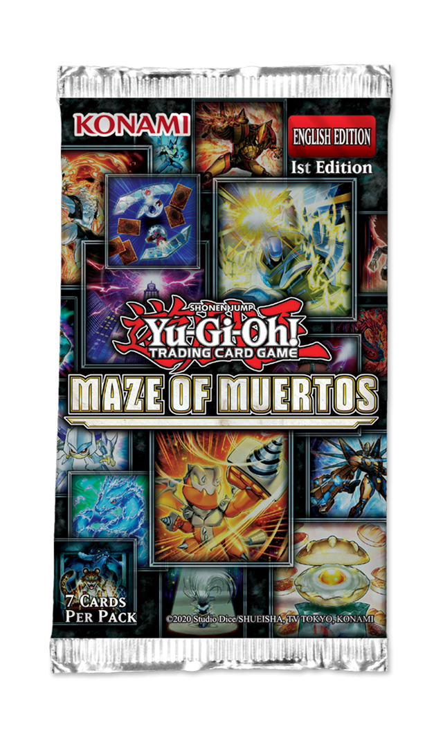 Maze Of Muertos Booster Pack Yu-Gi-Oh! Trading Cards Assortment - 2