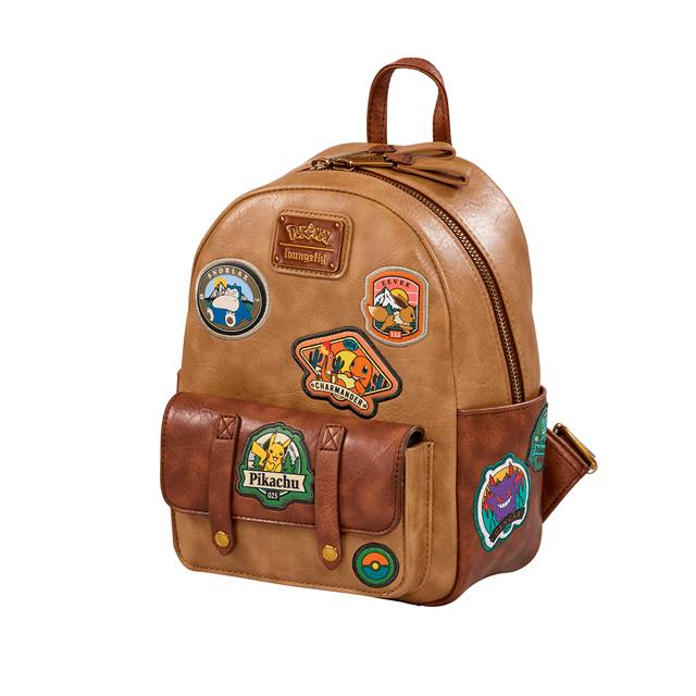 Pokemon Camper Patch Loungefly Mini Backpack - 2