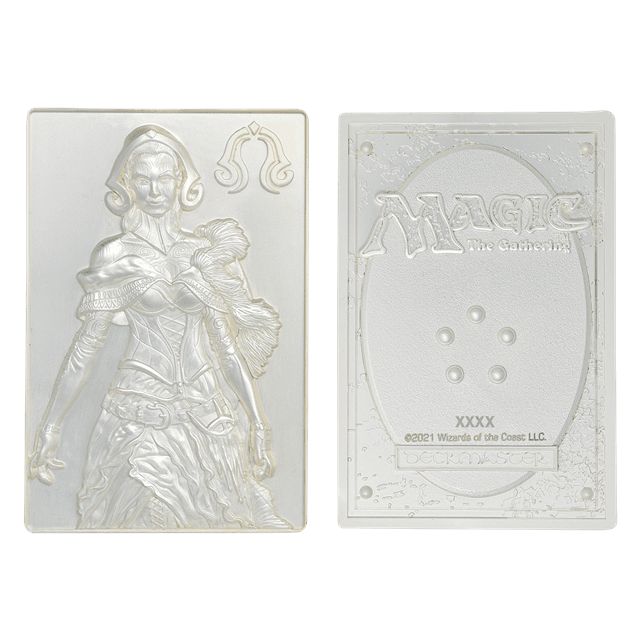 Liliana Limited Edition Magic The Gathering .999 Silver Plated Collectible - 2