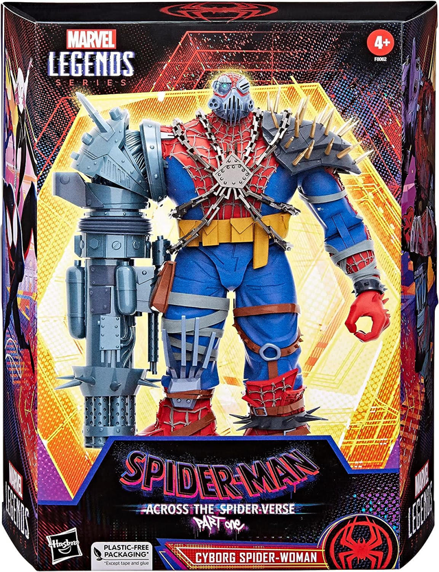 Cyborg Spider Spider-Man Across the Spider-Verse Action Figure - 1