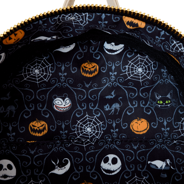 Mayor With Halloween Plans Nightmare Before Christmas Lenticular Loungefly Mini Backpack - 8