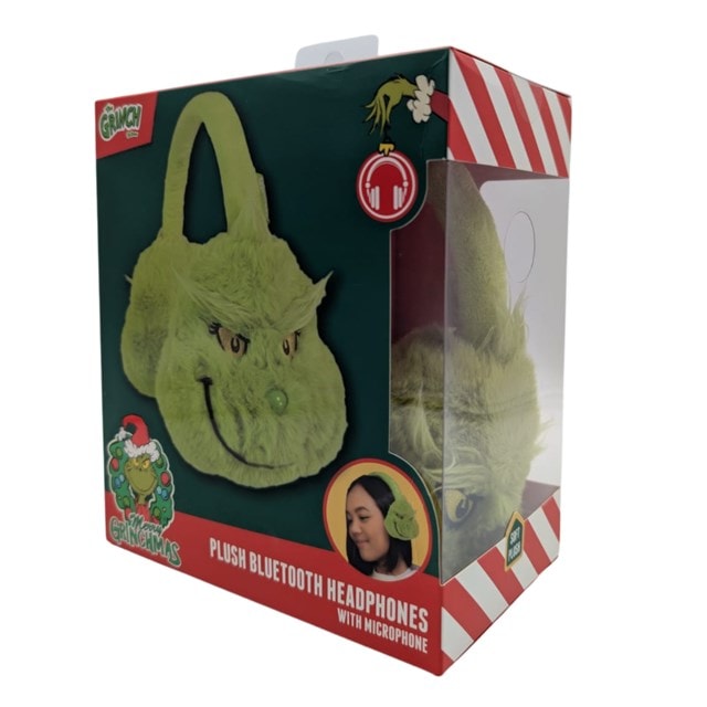 Lazerbuilt Grinch Plush Bluetooth Headphones - 8