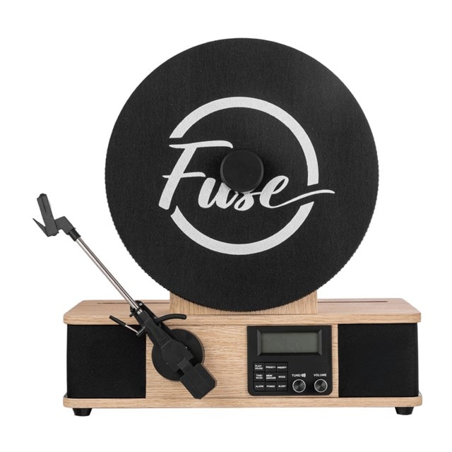 Fuse Audio Wrap Light Wood Vertical Bluetooth Turntable - 2