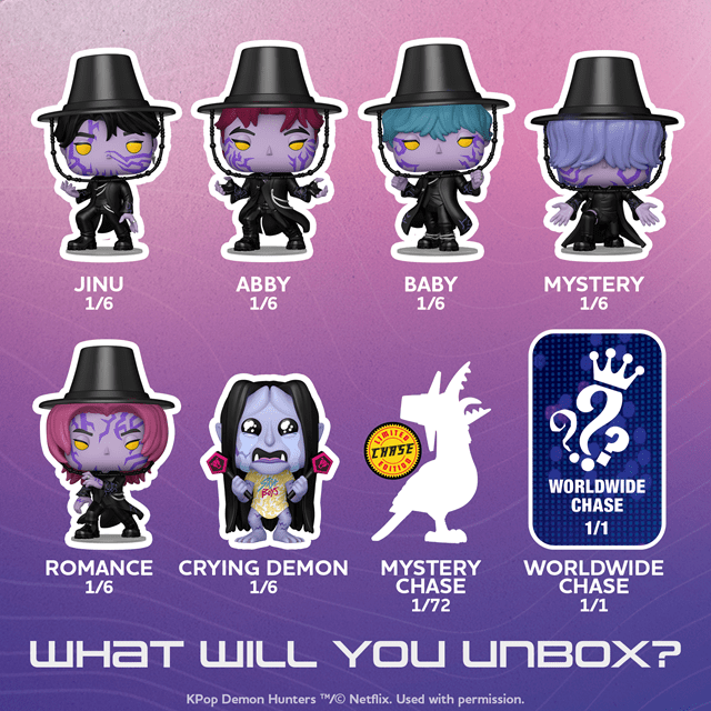 K-Pop Demon Hunters Mystery Funko Pop Vinyl Blind Box - 3