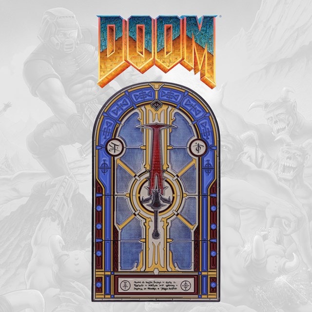 Crucible Sword Stained Glass Window Doom Limited Edition Ingot - 1