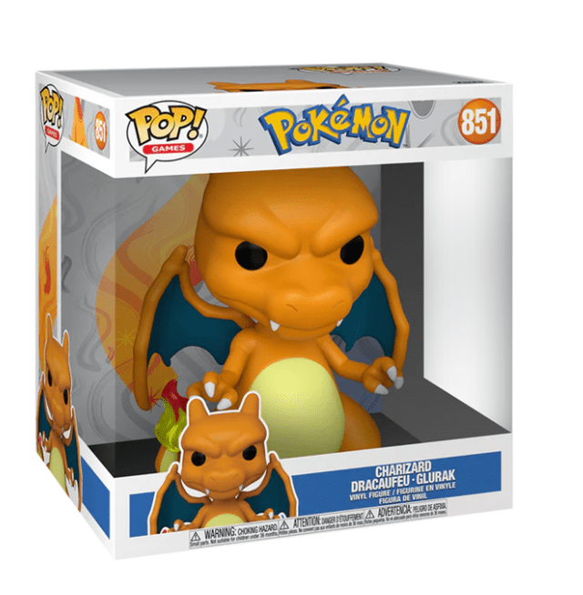 Charizard 851 Pokemon Funko Pop Vinyl Jumbo - 2