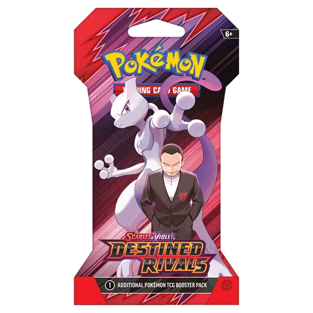 Scarlet & Violet 10 Destined Rivals Sleeved Booster Pokemon Trading Cards Assortment - 2