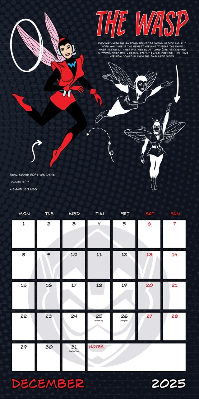 Marvel Comics 2025 Square Calendar - 7