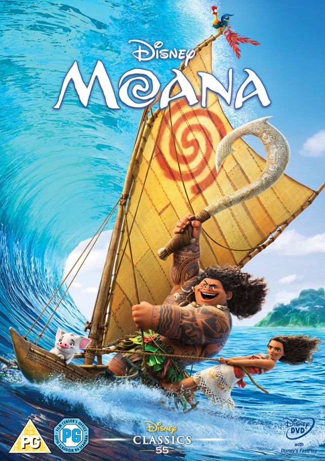 Moana DVD | 2016 Disney Movie (Auli'i Cravalho Film) | HMV Store
