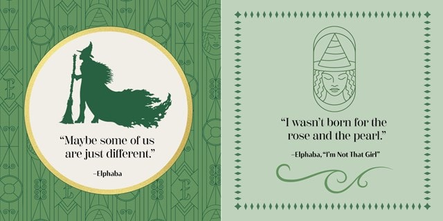 Wicked Quotes Of Grandiosity: The Most Spellbinding (and Thrillifying!) Words and Lyrics Hardback - 3