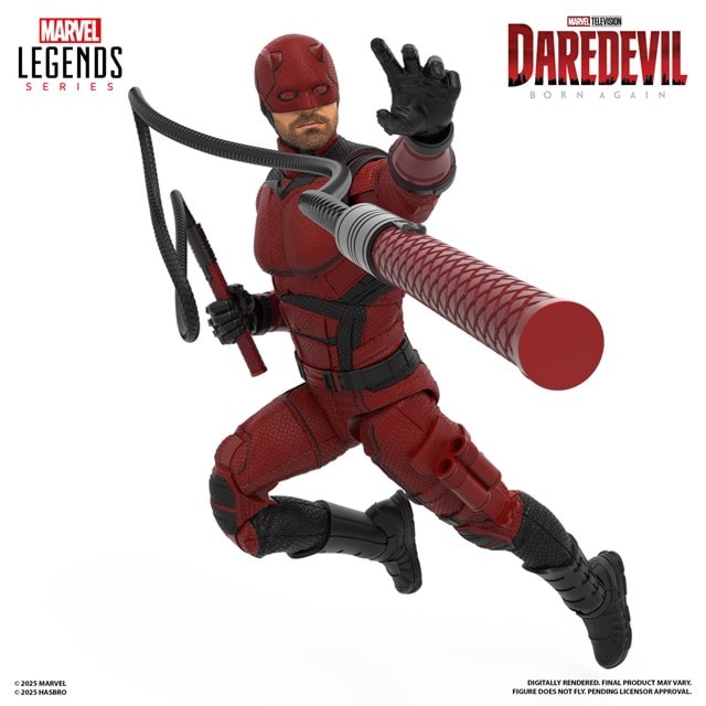 Marvel Legends Series Daredevil: Born Again Daredevil Collectible 6-Inch Action Figure - 2