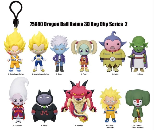Dragon Ball Daima Series 2 Bag Clips - 2