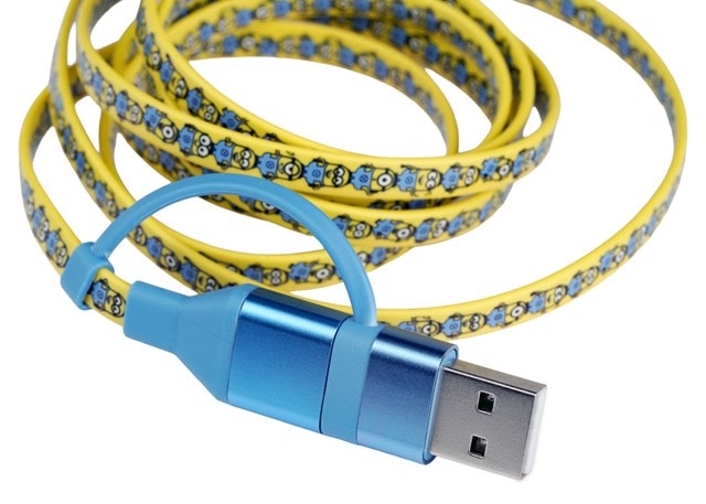 Lazerbuilt Minions 4-In-1 Charging Cable - 4