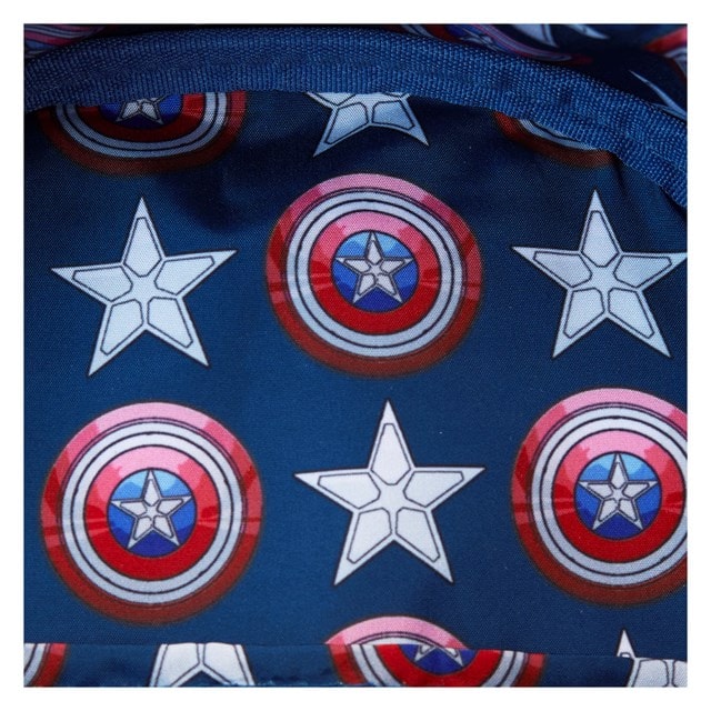 Captain America Brave New World Cosplay Loungefly Mini Backpack - 9