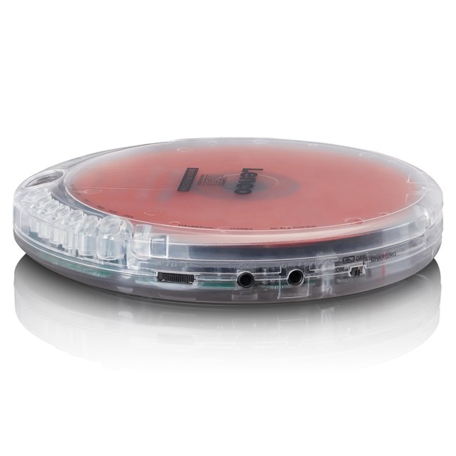 Lenco CD-202TR Transparent Portable CD Player - 3