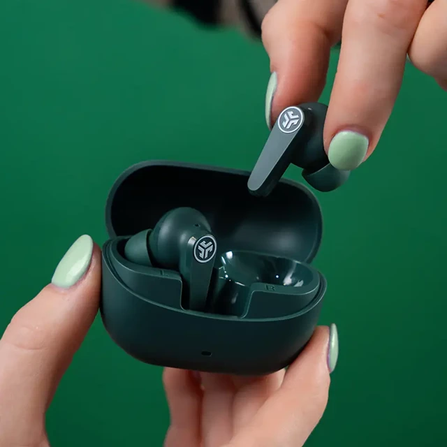 JLab Go Pods ANC Sage Active Noise Cancelling True Wireless Bluetooth Earphones - 4