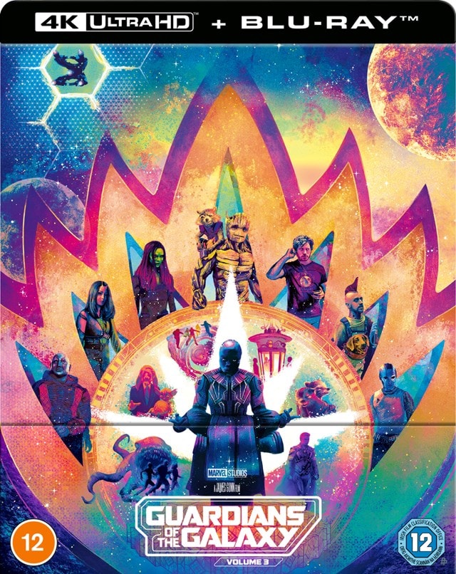 Guardians of the Galaxy: Vol. 3 (hmv Exclusive) Limited Edition 4K Ultra HD Steelbook - 2