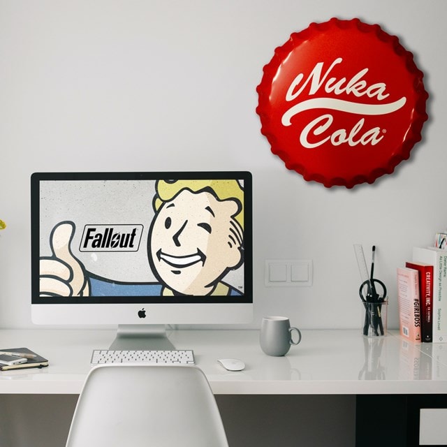 Nuka-Cola Bottle Cap Fallout Tin Sign - 3